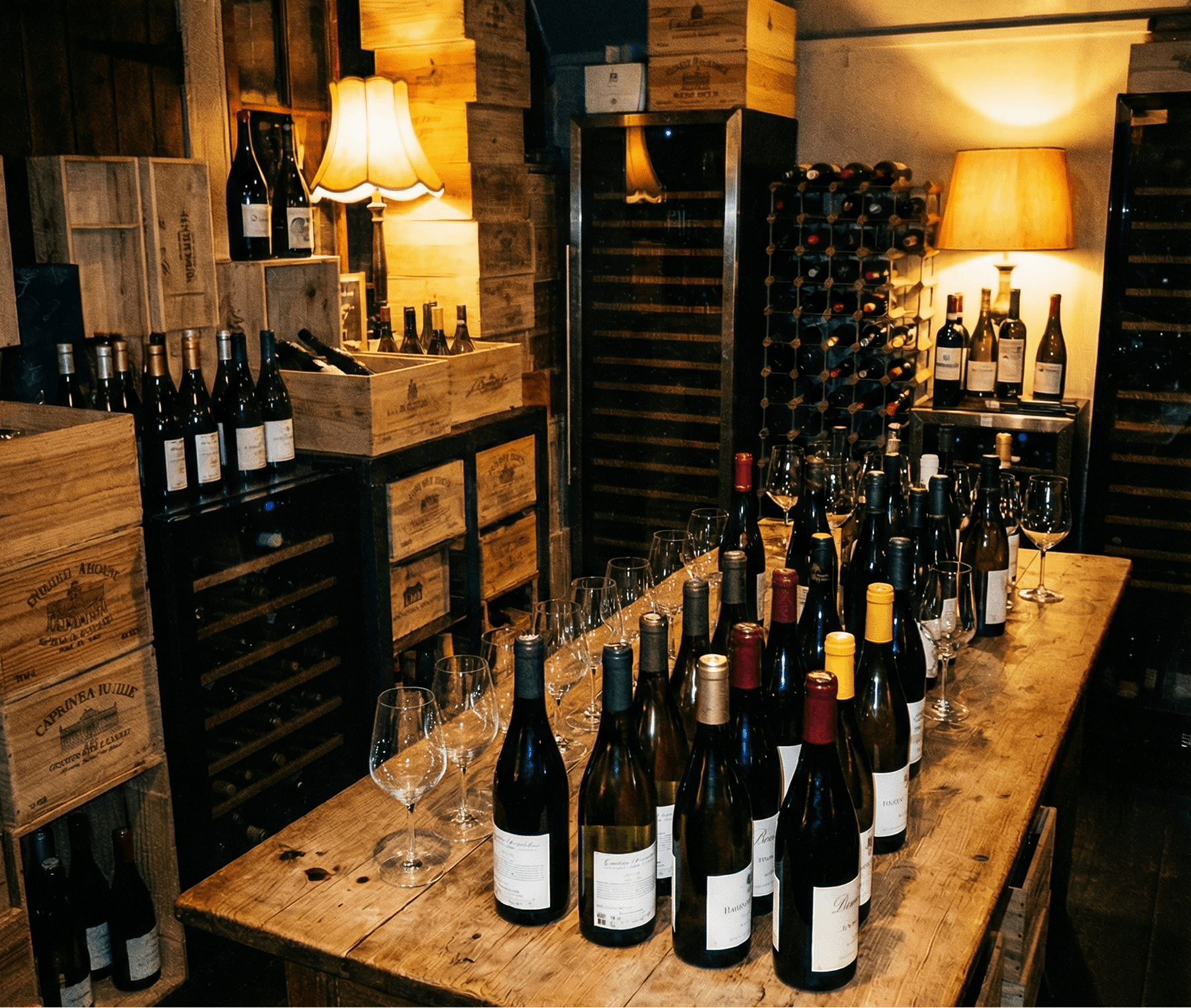 Wine inventory management